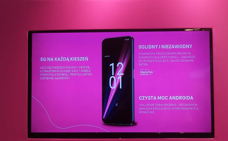 T Phone 5G – pierwszy smartfon od T-Mobile