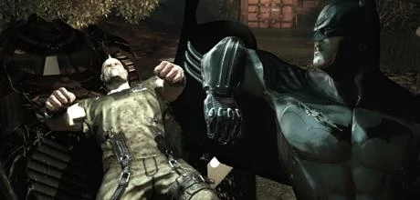 Screen z gry "Batman Arkham Asylum"