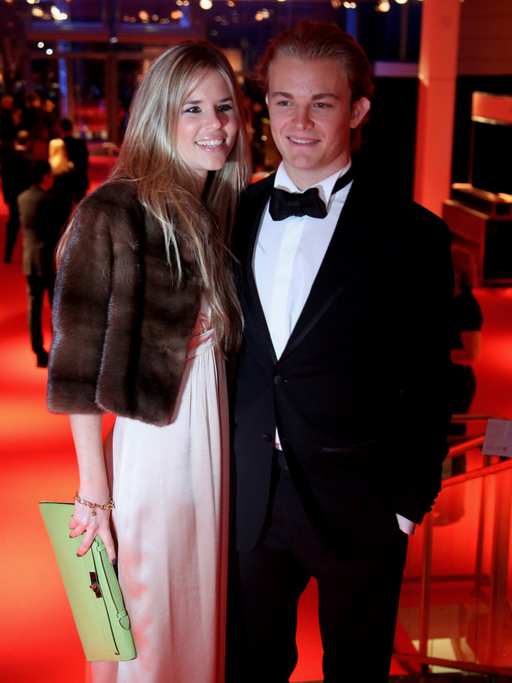 Nico Rosberg i Vivian Sibold