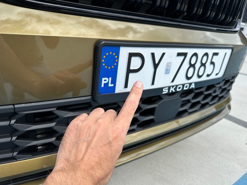 Tablica rejestracyjna