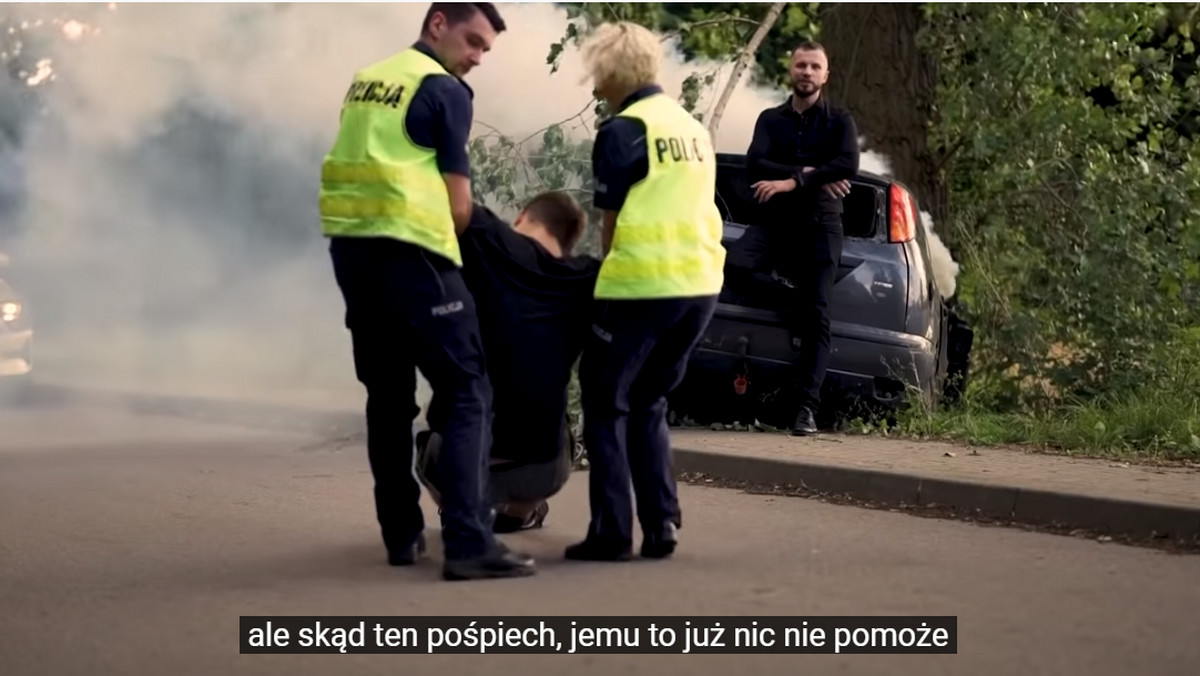 Śmiertelne wypadki na drogach. Mocny spot pomorskich policjantów [wideo]