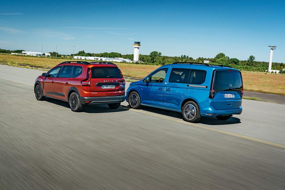 Dacia Jogger i VW Caddy - porównanie