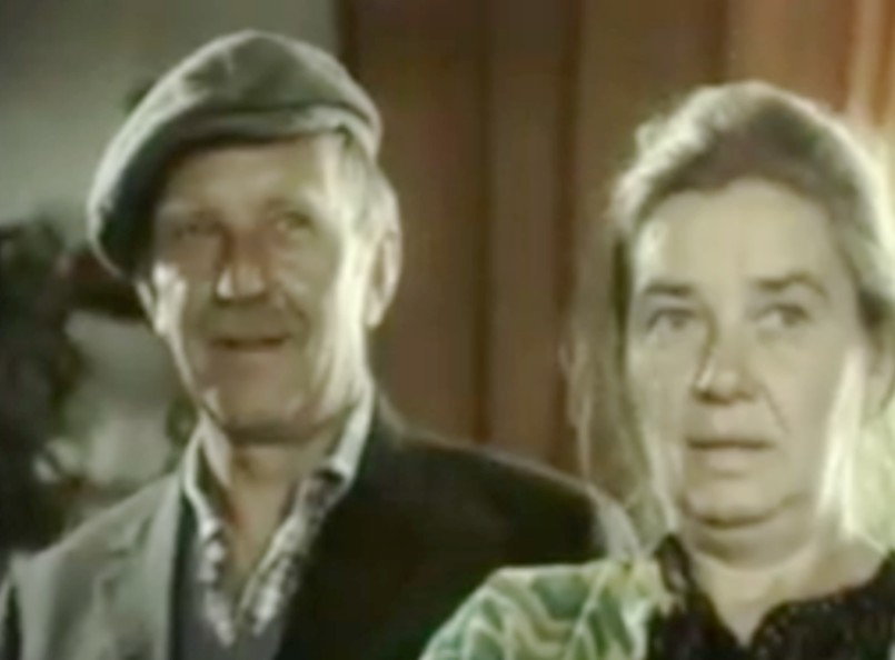 Jerzy Turek i Katarzyna Łaniewska w komedii "Kogel mogel" (1988)