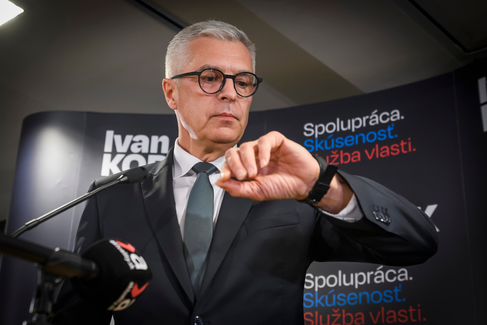 Kandidát na prezidenta SR Ivan Korčok.