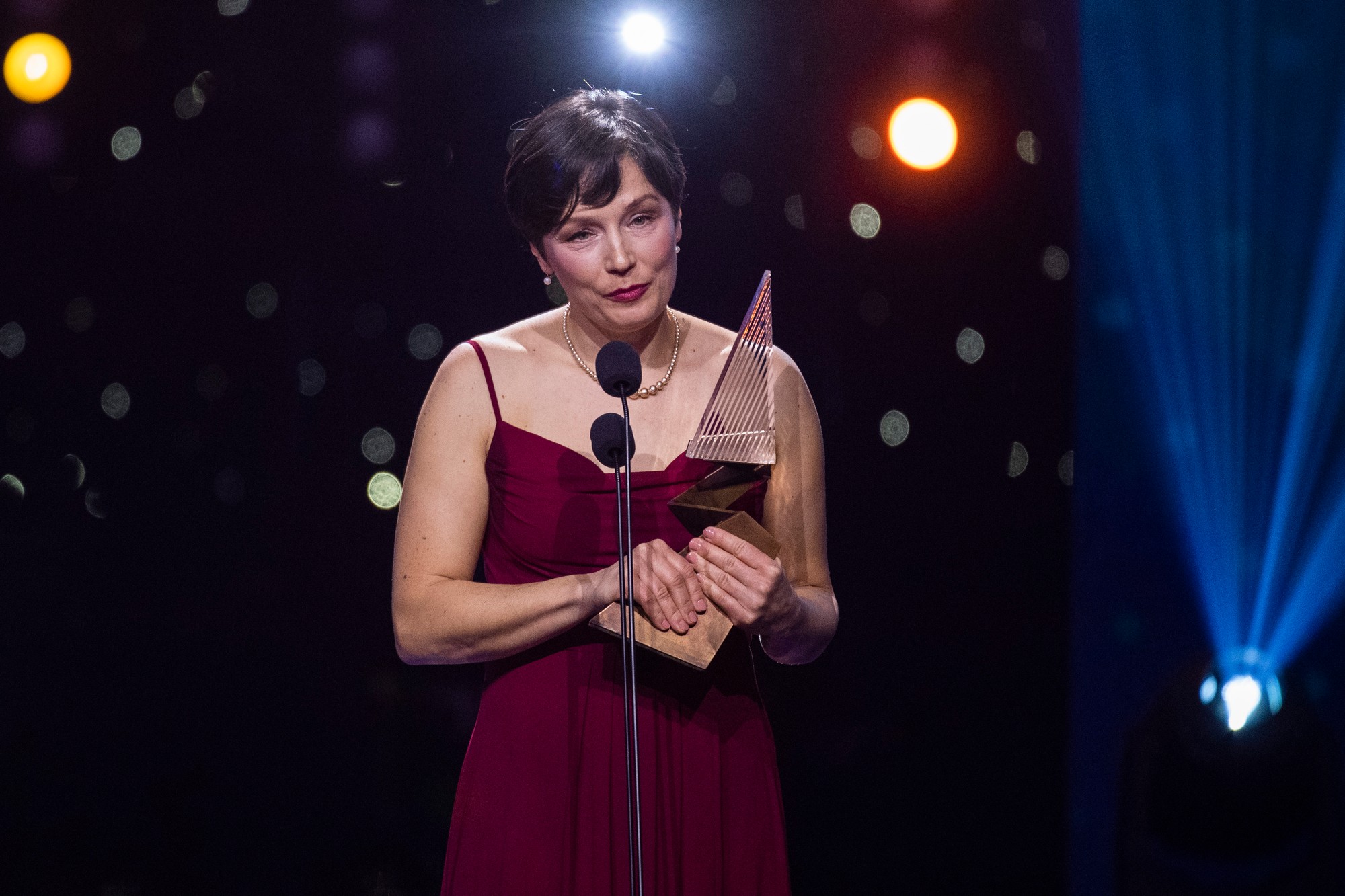 Ocenená v kategórii Filantropia Eva Turáková.