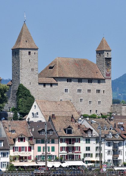 Zamek w Rapperswil, w którym mieści się Muzeum Polskie