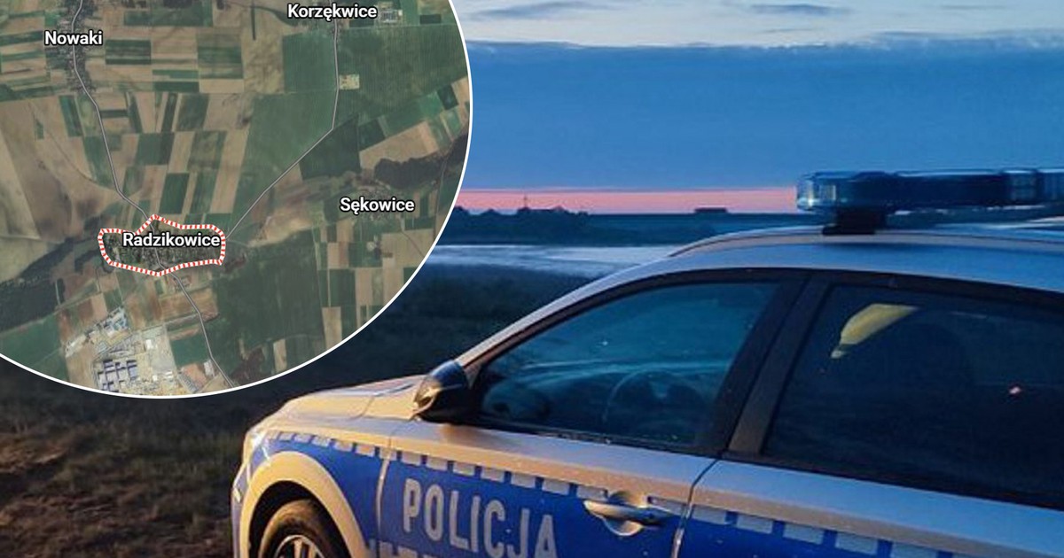 Złoki mężczyzny w płytkim strumieniu w Radzikowicach. "Nikt go nie szukał"