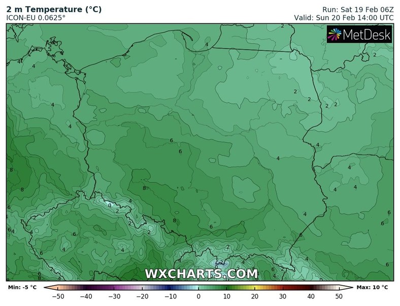 Temperatura będzie wysoka