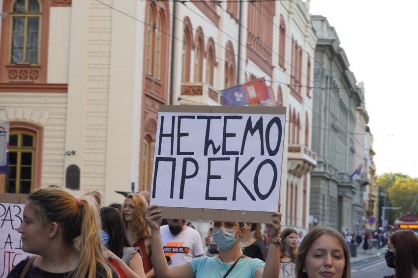 Studenti poručuju da ne žele da odu iz Srbije