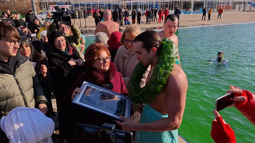 Andrija Petković (25) koji je pobedio u trci za Časni krst u Nišu