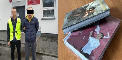 Ukradł komiksy i ukrył je na cmentarzu. Wtedy poczuł żądzę krwi...