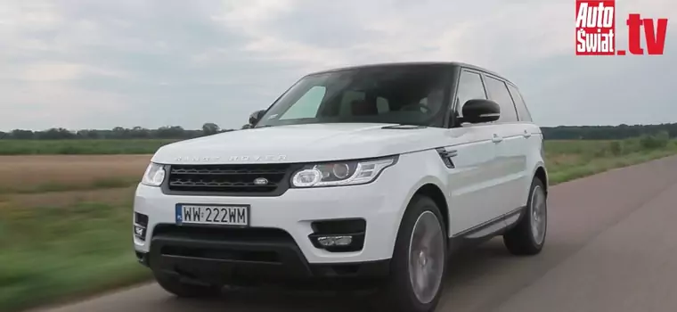 Range Rover Sport: pociąg drogowy