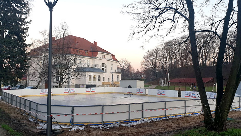 Lodowisko w Stargardzie już od 6 grudnia, fot: OSiR Stargard