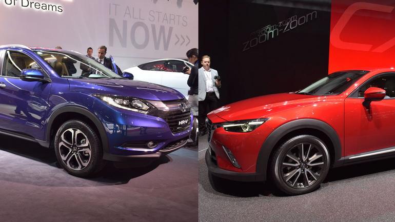 Mazda CX3 czy Honda HRV Pierwsze porównanie nowych