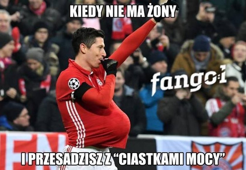 Żona Lewandowskiego w ciąży. Zobacz memy