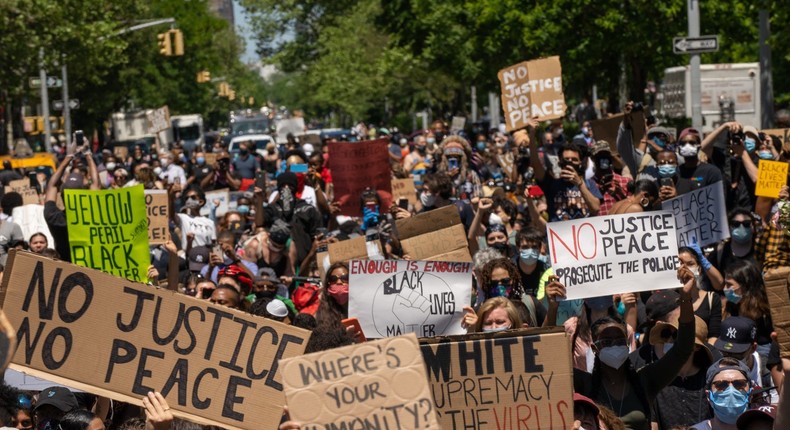 george floyd protest nyc