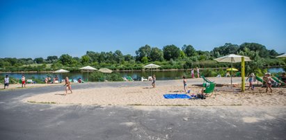 Miejska plaża na Ratajach już powstaje. Będzie nawet jacuzzi!