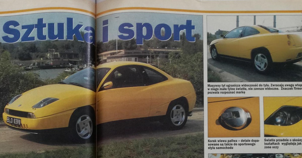Z archiwum Auto Świata test Fiata Coupe 16V Plus