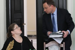 Andrzej Duda i Krystyna Pawlowicz 