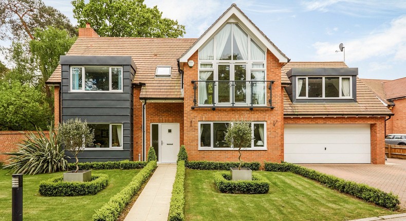 This six-bedroom Grade II listed Georgian country residence in West Malling is on the market for £2.5 million.