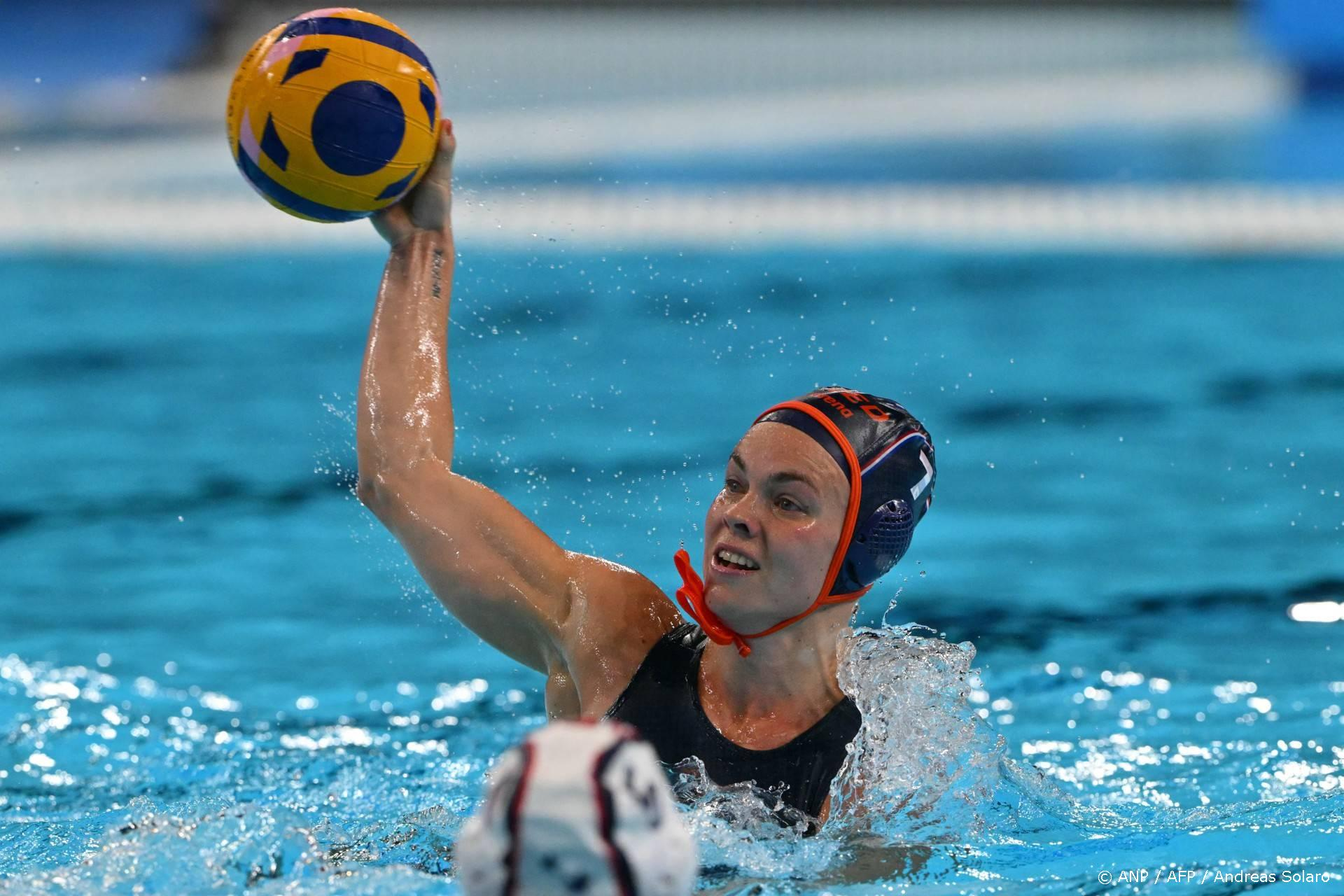 Nederlandse waterpolosters vijfde op WK Singapore