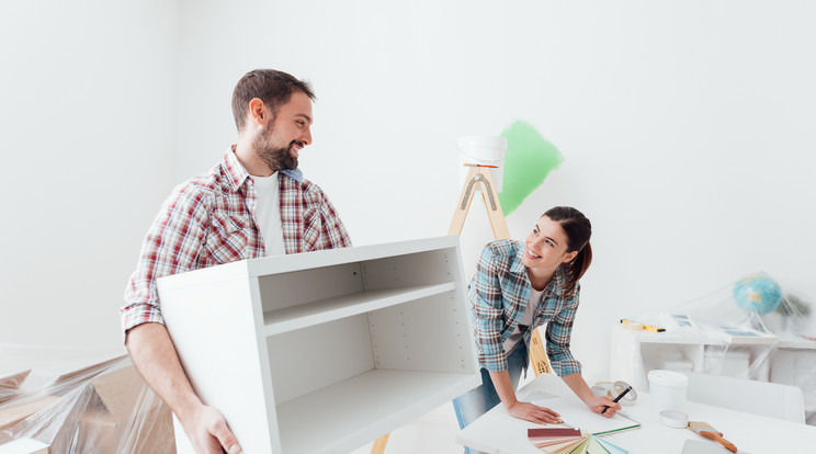 A falak mellett a bútorokat is átfesthetjük / Fotó: Shutterstock