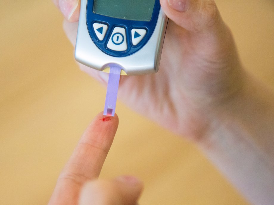 A blood-glucose test and a ketone test showed measurable physical results.