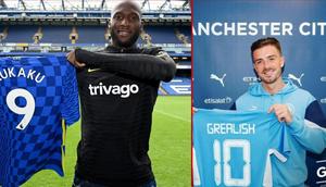 Romelu Lukaku and Jack Grealish headline the list of top transfer flops