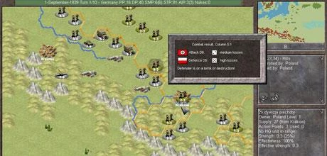 Screen z gry "World War II: Road to Victory"