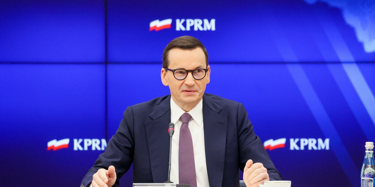 Premier Mateusz Morawiecki