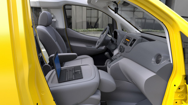 Nissan wygrał przetarg na dostarczenie nowych taksówek tzw. "yellow cab" do Nowego Jorku - będą to modele Nissan NV200 (2) Fot. Nissan Motor Co. via Bloomberg