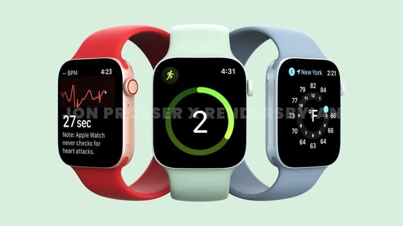 Jon Prosser pokazał rendery autorstwa Iana Zelbo, które przedstawiają kwadratowy Apple Watch. Czy spełnią się one w 2022 roku?