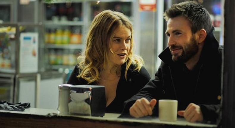 Watch Chris Evans and Alice Eve in trailer. 