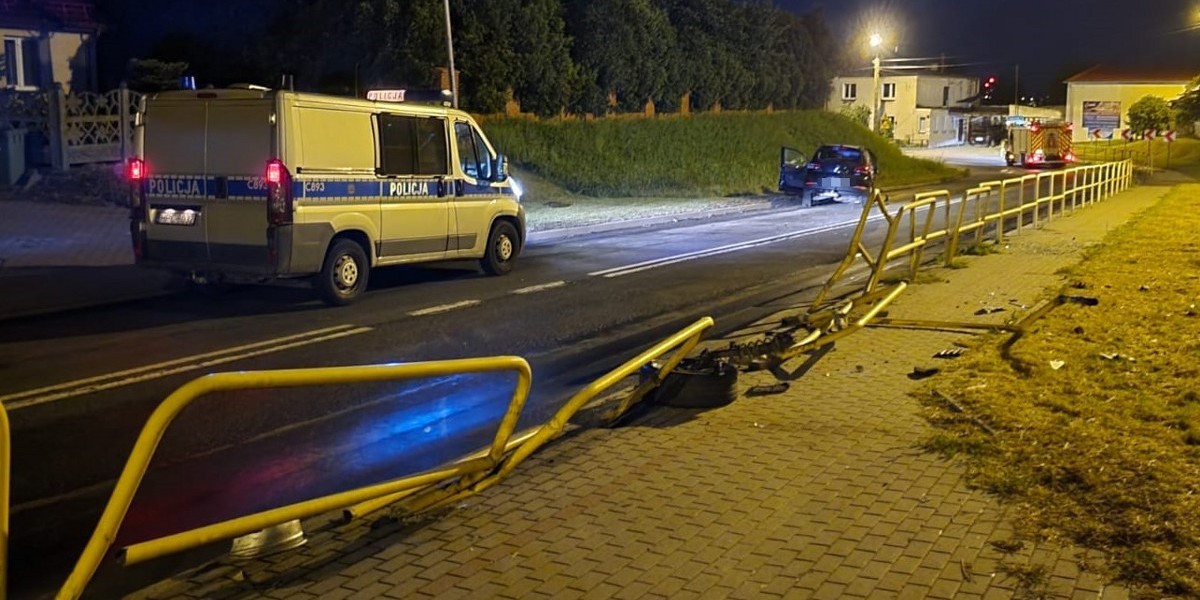 Młoda kobieta zatrzymana za jazdę po pijanemu i kradzież pojazdu w Żninie