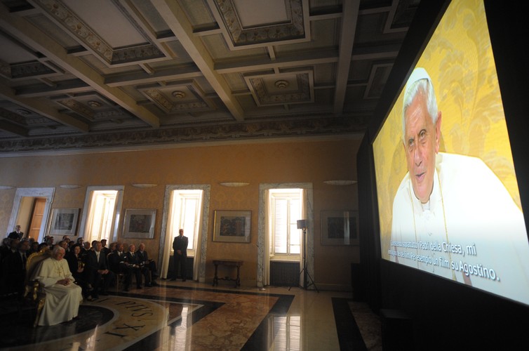 Benedykt XVI w Castel Gandolfo