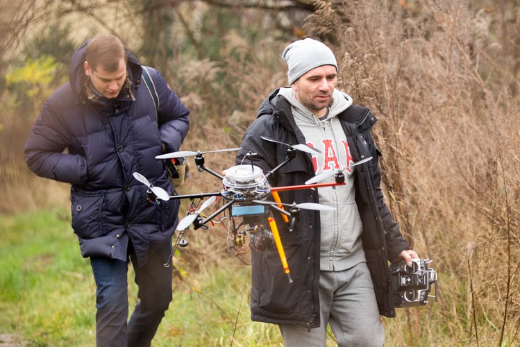 Drony w PKP Cargo. Fot. materiały PKP Cargo
