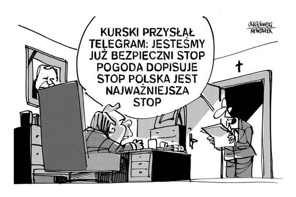 Telegram z Brukseli kaczyński kurski krzętowski
