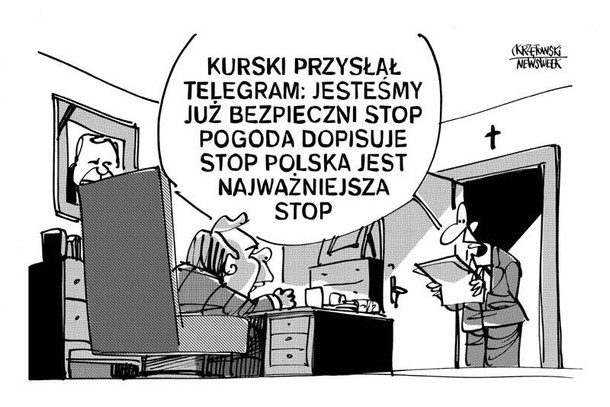 Telegram z Brukseli kaczyński kurski krzętowski