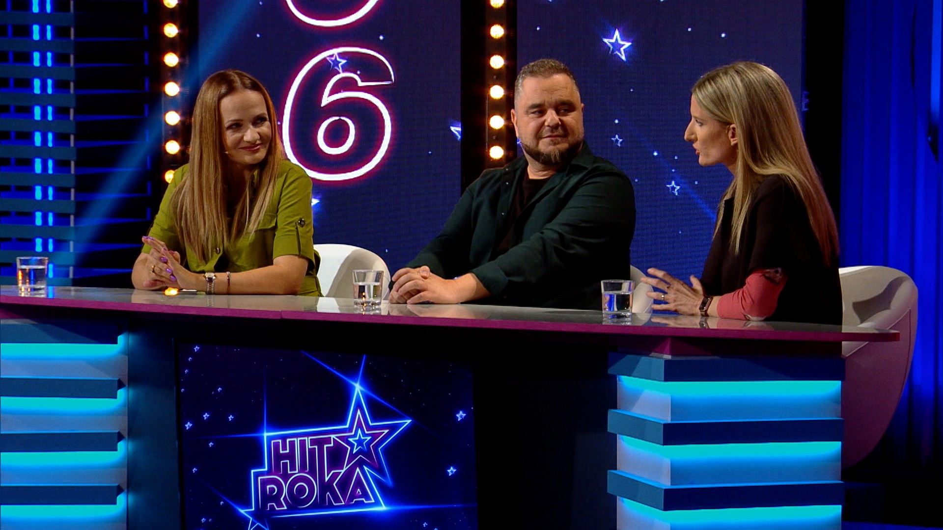 Herečka Zuzana Kubovčíková Šebová v relácii Hit roka.