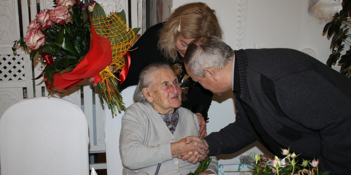 Bronisława Bajda z Boratyna skończyła 100 lat.