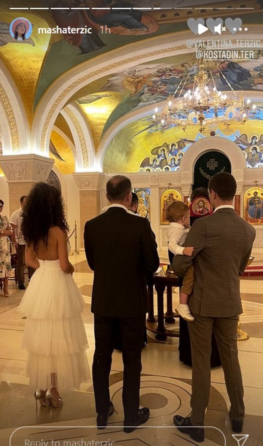 Kostadin Terzić - rođendan i krštenje sina