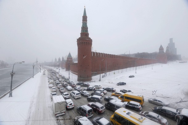 RUSSIA WEATHER SNOWFALL