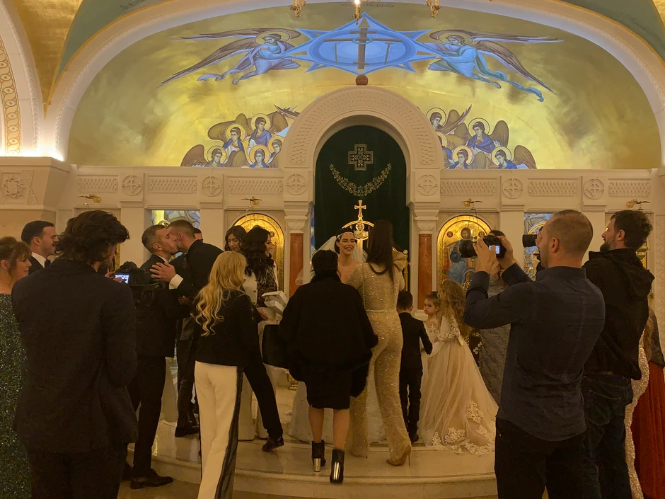 Bogdana i Veljko - venčanje u crkvi