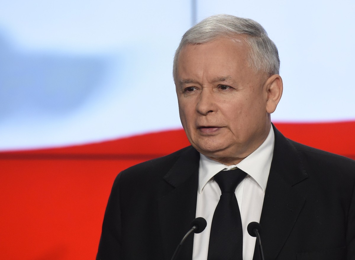 Prezes PiS Jarosław Kaczyński
