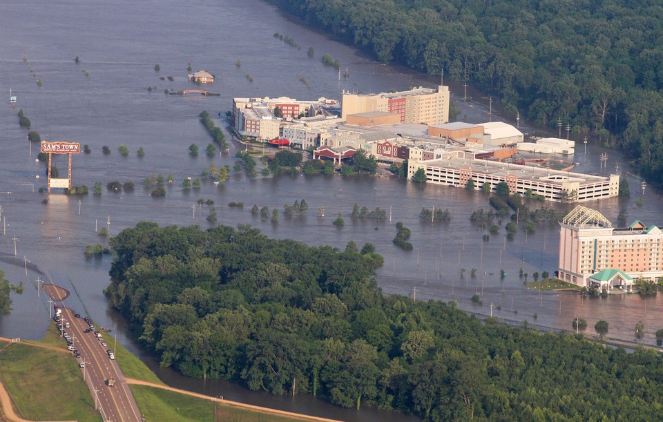 USA MISSISSIPPI RIVER FLOODING