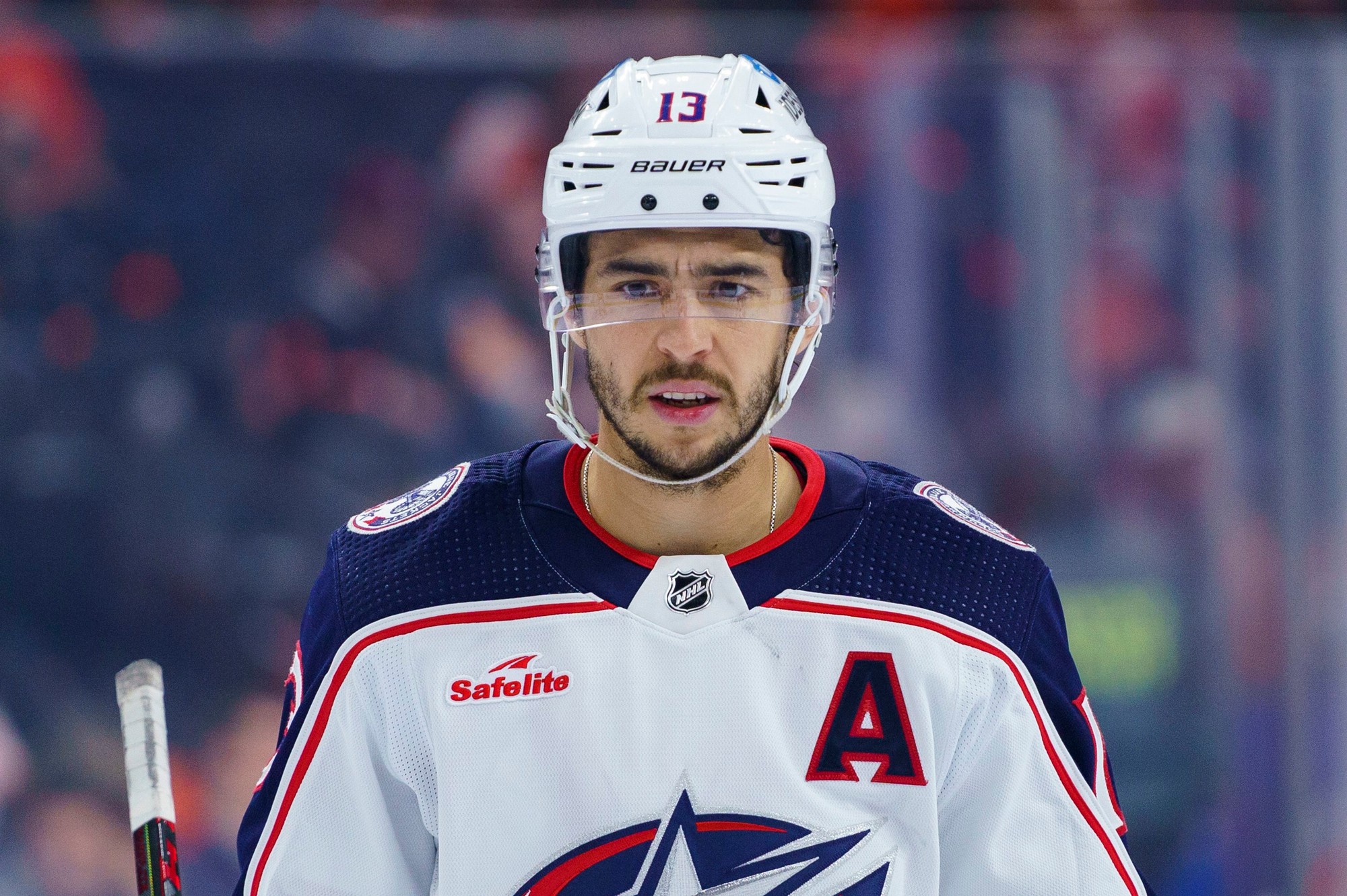 Americký hokejista Johnny Gaudreau.