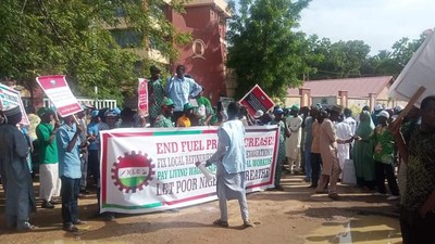 NLC holds peaceful fuel subsidy protest in Kano