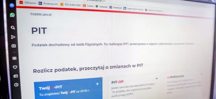 Chciałeś rozliczyć PIT w sieci? Możesz mieć z tym problem