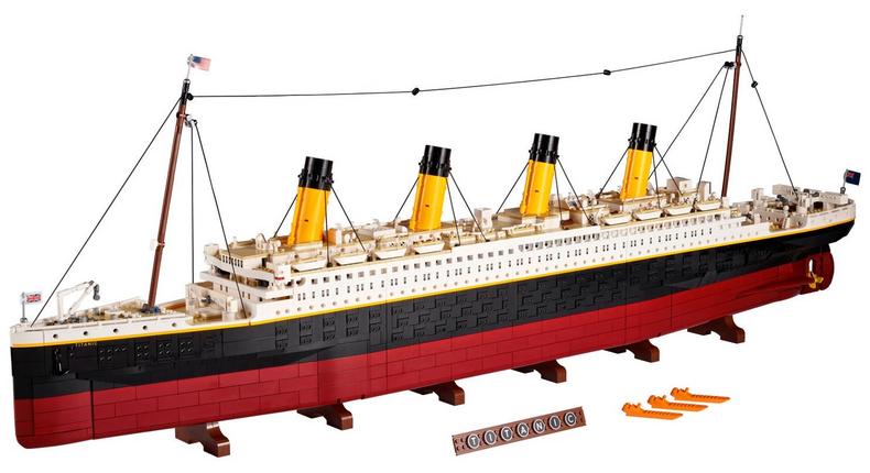 The Lego Titanic.