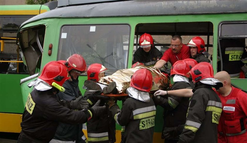 Zderzenie tramwajów w Poznaniu